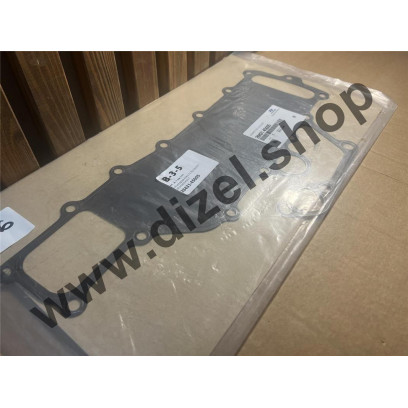 Прокладка теплообменника (металл) Hyundai HD72 HD78 County D4DD D4DB