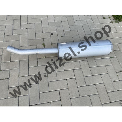 Глушитель бочка задняя часть Hyundai HD78 двигатели D4DD D4DB